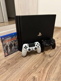 PS4 Pro – čierna, model CUH‑7016B, firmware 12.50