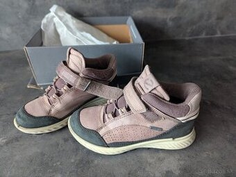 Kožené topánky Ecco 30