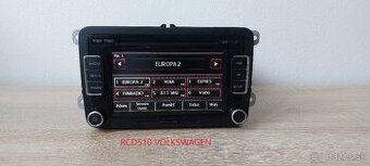 original autorádio RCD510 VOLKSWAGEN