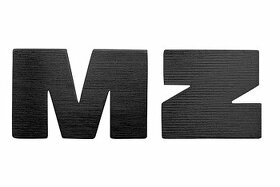 Logo MZ - písmená na nádrž