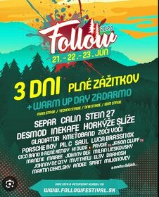 Follow festival 2024 Donovaly