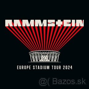 REZERVOVANE - Kúpim lístok na Rammstein na 11.5 alebo 12.5