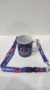 Paris SG sada hrnček+2ks klučeniek