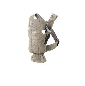 BabyBjörn NOSIČ MINI Grey Beige 3D Mesh