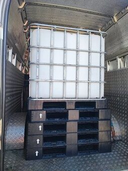 Potravinárske 1000l ibc kontajnery sudy