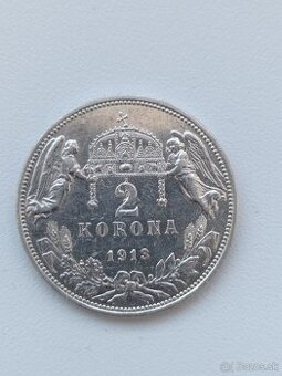 2 Koruny FJ I. 1913 Rakúsko - Uhorsko