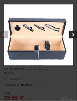 Darčekový box na víno