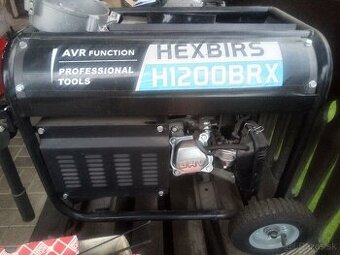 Benzínová elektrocentrála hexbirs