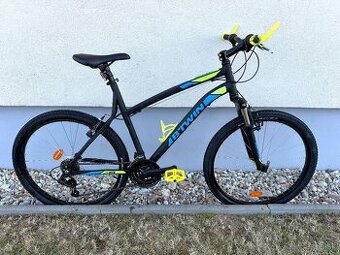 Krásny B’TWIN Rockrider 340 – TOP stav + nové LED osvetlenie