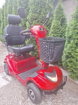 Elektrický invalidný vozík skúter moped pre seniorov - 1