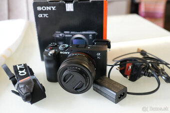 Sony a7c s objektívom FE 28-60mm f/4-5.6