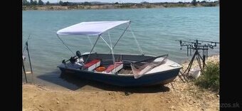 Predam hlinikovy cln a motor Mariner 8Hp