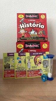 Spoločenská hra: BrainBox História v kocke
