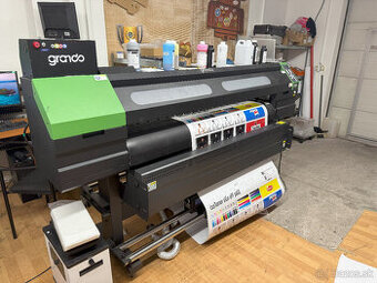 Eco Solvent tlačiareň 1,6m s I3200-E1 a lacný ink - 1