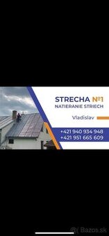 MALOVANIE STRIECH NÁTERY STRIECH ČISTENIE STRIECH
