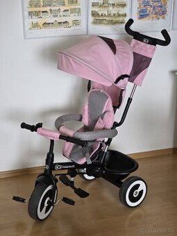 Kinderkraft ASTON ružová trojkolka - top stav