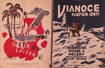 Noty ,texty klavír ,gitara