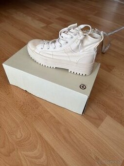 Tenisky kotníkové bavlna veľ. 32 Plátené - 1