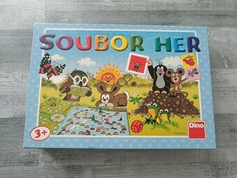 Predam detske stolne hry (Krtko) - pexeso, domino...