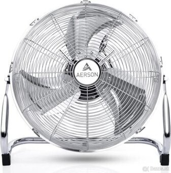 AERSON podlahový ventilátor –chrómový, nový