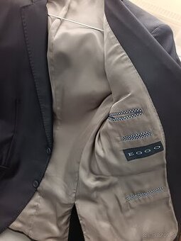 Ozeta antracitový oblek