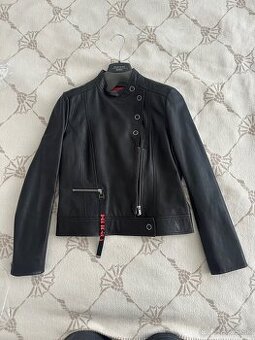 Nová HUGO BOSS koženná bunda