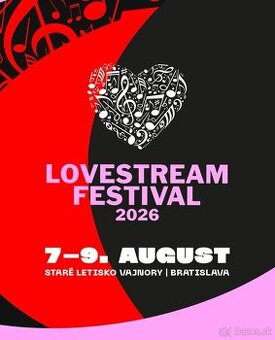 Vstupenky LOVESTREAM Festival 7-9.2026