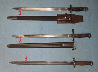 Britské bodáky/ bajonety
