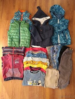 mix oblečenia pre chlapceka 92-98, 24 ks