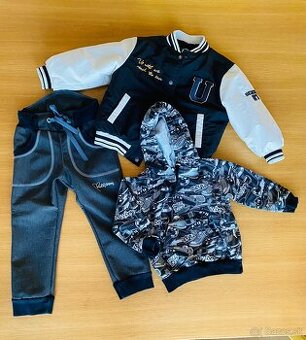 Svet bunda, softshell nosice a mikina velkost 92