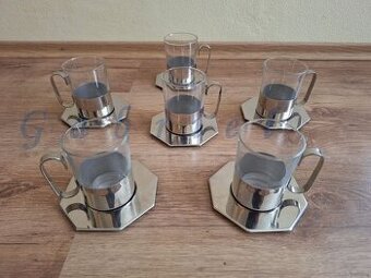 Poháre na teplé nápoje s podšálkami - Zepter