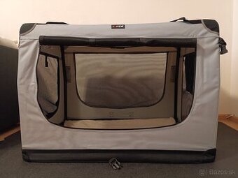 XXL prenosná taška/box pre psa – 90x61x65 cm – top stav