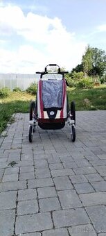 Predam kvalitný odpružený cyklovozik Chariot CX1, top stav