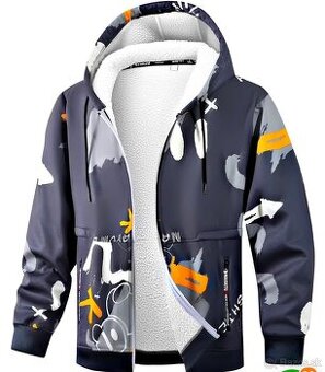 Pánska fleecova bunda /mikina