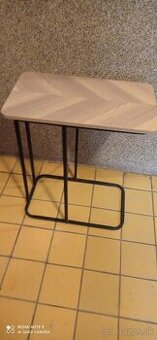 Stolík drevený,kovový, konferenčný stolik