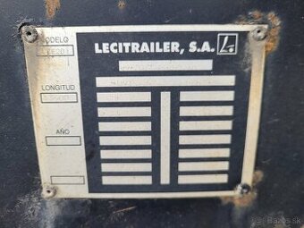 Klanicový náves LECITRAILER, ESP