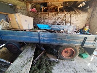 Štvorkolesová 1.5t vyklápacia vlečka