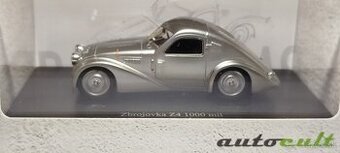 Predám model auta Zbrojovka Z4 1000mil. Autocult 1:43.