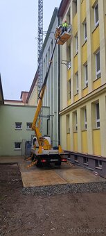 Prenájom plošiny, pracovná plošina- vysokozdvižná