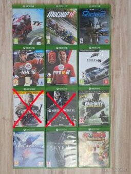 XboxOne hry 10€