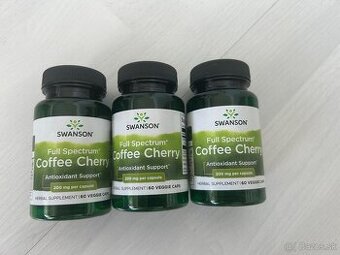 Swanson kávový extrakt/extract z kávových čerešní, vitamíny
