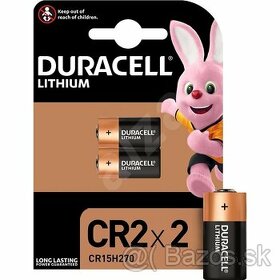Predám Duracell batérie CR2, 3V Lithium