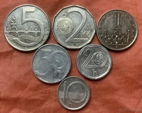 Predám mince Českej republiky