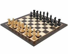 Šachy - lipové drevo, zaťažené fugúrky