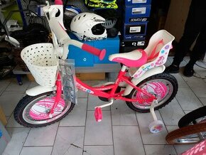 Detsky bicykel pre dievčatko