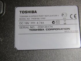 TOSHIBA  hi-speed port replicator II