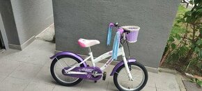 Predám detský bicykel 16 kola Harry fialová