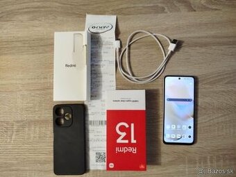 Xiaomi Redmi 13 / 8GB/256GB Pearl Pink TOP stav/ZÁRUKA