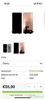 Xiaomi 11T Pro displej