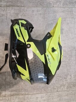 Prilba N632K RE-VOLT1,neón žltá